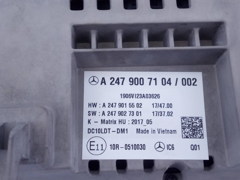 Recambio de sistema navegacion gps para mercedes-benz clase a (bm 177) a 220 d (177.014) referencia OEM IAM A2479007104002 A2479