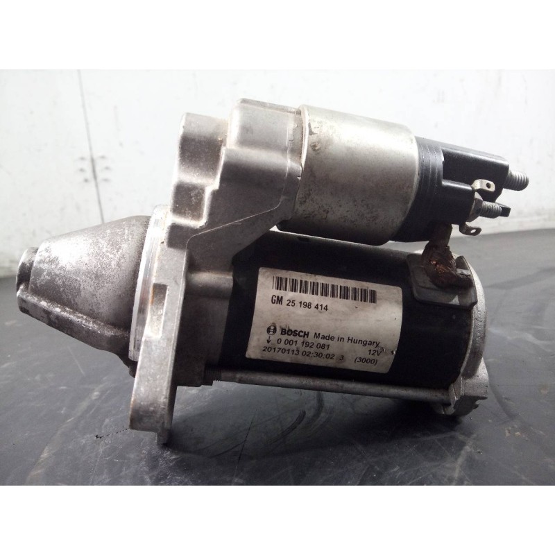 Recambio de motor arranque para opel corsa e selective referencia OEM IAM 25198414 0001192081 P3-B7-3-1