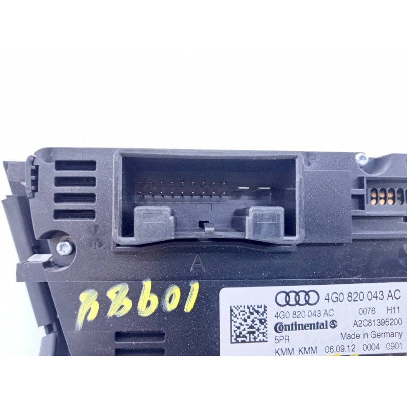 Recambio de mando climatizador para audi a7 sportback (4ga) 3.0 tdi quattro referencia OEM IAM 4G0820043AC A2C81395200 E2-A1-20-
