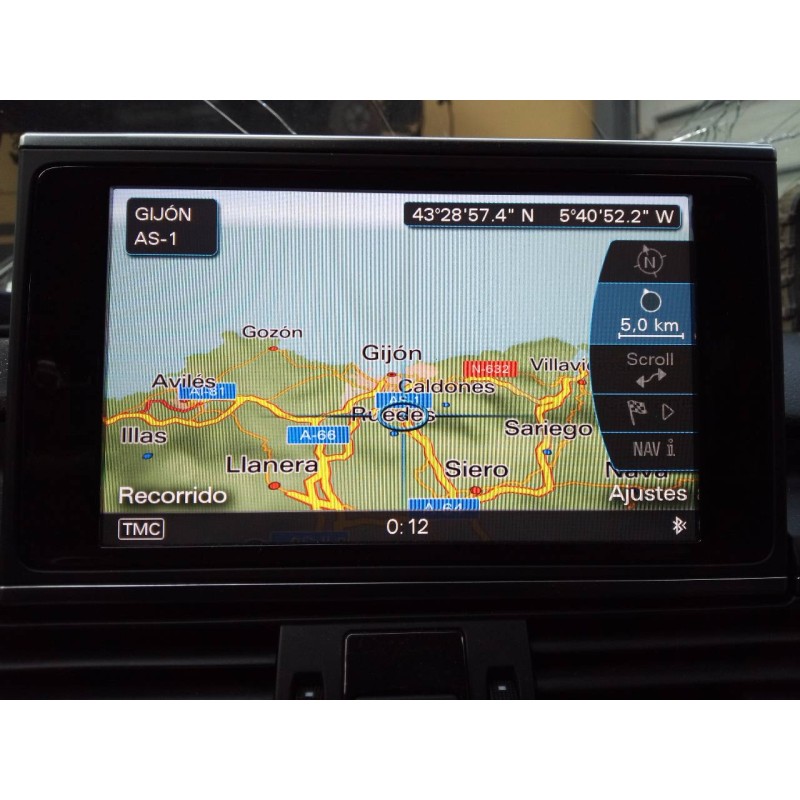 Recambio de sistema navegacion gps para audi a7 sportback (4ga) 3.0 tdi quattro referencia OEM IAM 4G1919601K 4G1919610C E2-A1-4