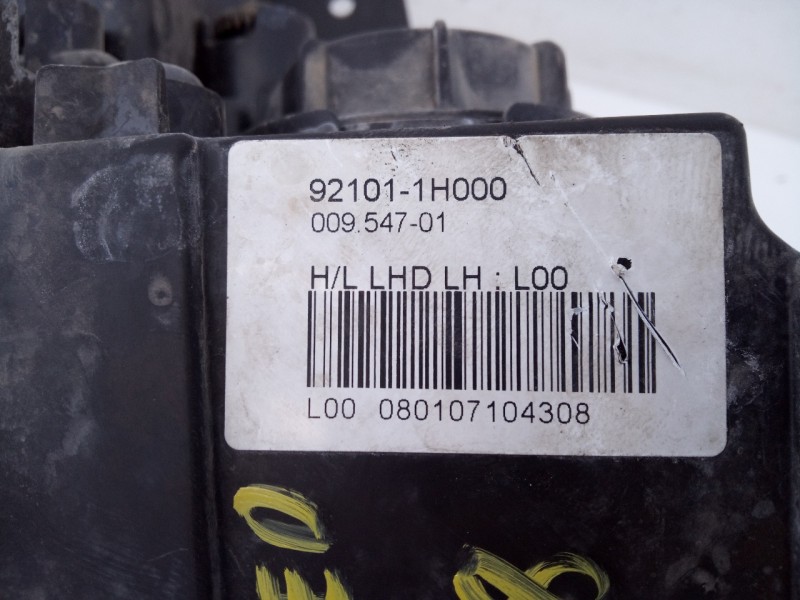 Recambio de faro izquierdo para kia cee´d sporty wagon active referencia OEM IAM 921011H000 00954701 E2-B5-33-1