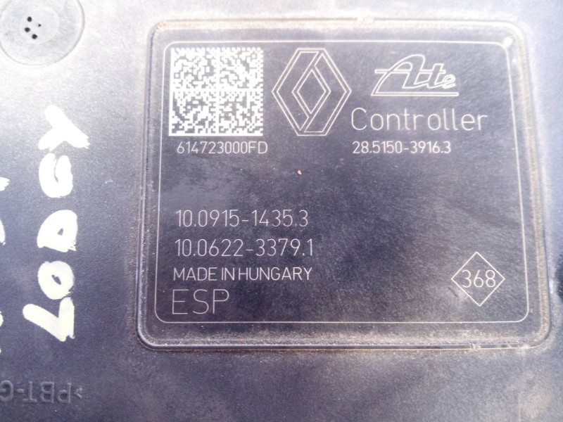 Recambio de abs para dacia lodgy laureate referencia OEM IAM 476608796R  P3-B8-29-4