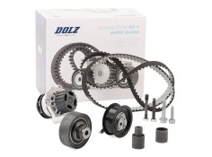 Recambio de kit distribucion con bomba de agua para volkswagen golf iv berlina (1j1) referencia OEM IAM 0091KW609 NUEVO T1-1-B7-
