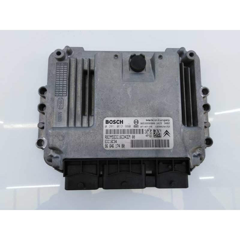 Recambio de centralita motor uce para citroën c4 picasso exclusive referencia OEM IAM 9664617480 0281012980 E3-B2-25-2