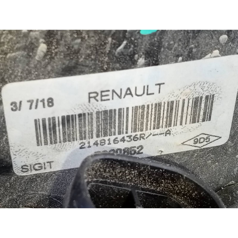 Recambio de electroventilador para dacia dokker essential referencia OEM IAM   P2-B8-34