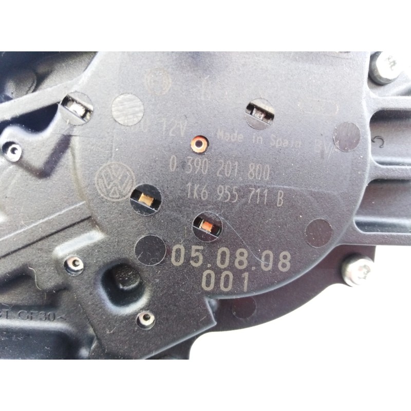 Recambio de motor limpia trasero para volkswagen golf v berlina (1k1) highline referencia OEM IAM 1K6955711B 0390201800 E1-B6-20