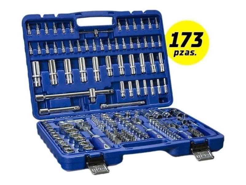 Recambio de juego herramientas de carraca para universal herramientas juego llaves de vaso 173 piezas irimo referencia OEM IAM 1