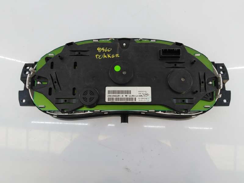 Recambio de cuadro instrumentos para dacia dokker ambiance referencia OEM IAM 248108622R  E2-A1-33-5