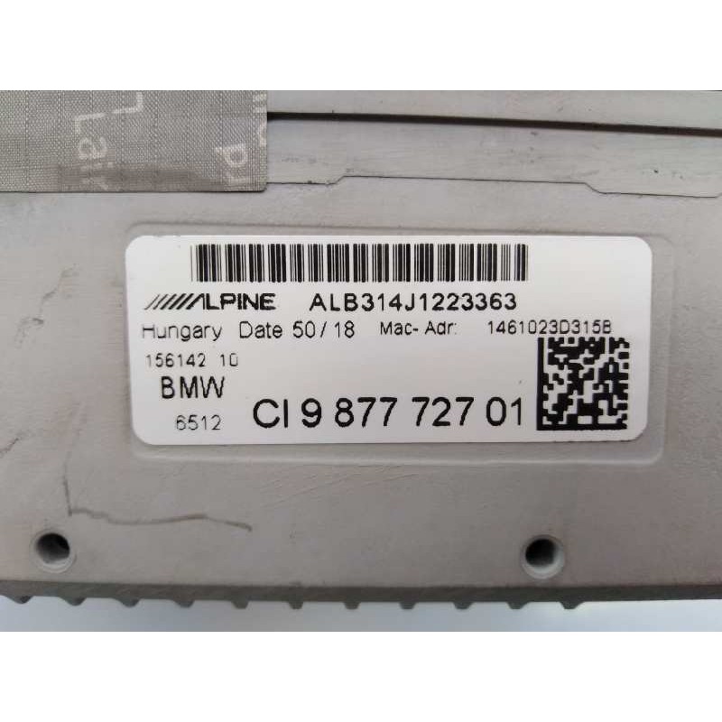 Recambio de sistema navegacion gps para bmw serie 3 berlina (g20) 320d referencia OEM IAM 85508798742 794945303 E3-A2-45-4