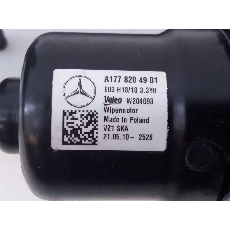 Recambio de motor limpia delantero para mercedes-benz cla-klasse (bm 118) cla 45 s amg 4matic (118.354) referencia OEM IAM A1778