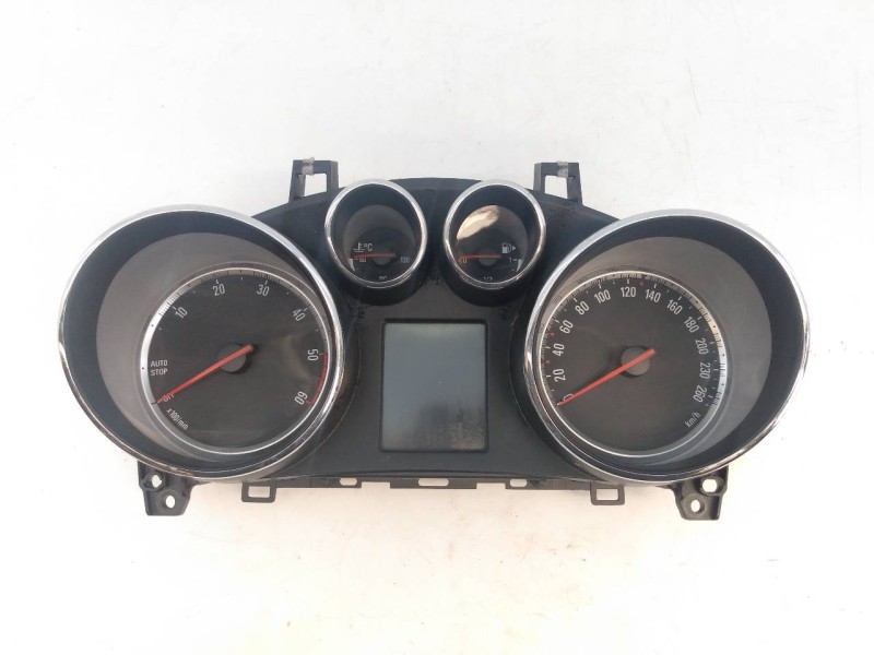 Recambio de cuadro instrumentos para opel mokka edition ecoflex referencia OEM IAM 95386881 654663731 E3-A5-30-1