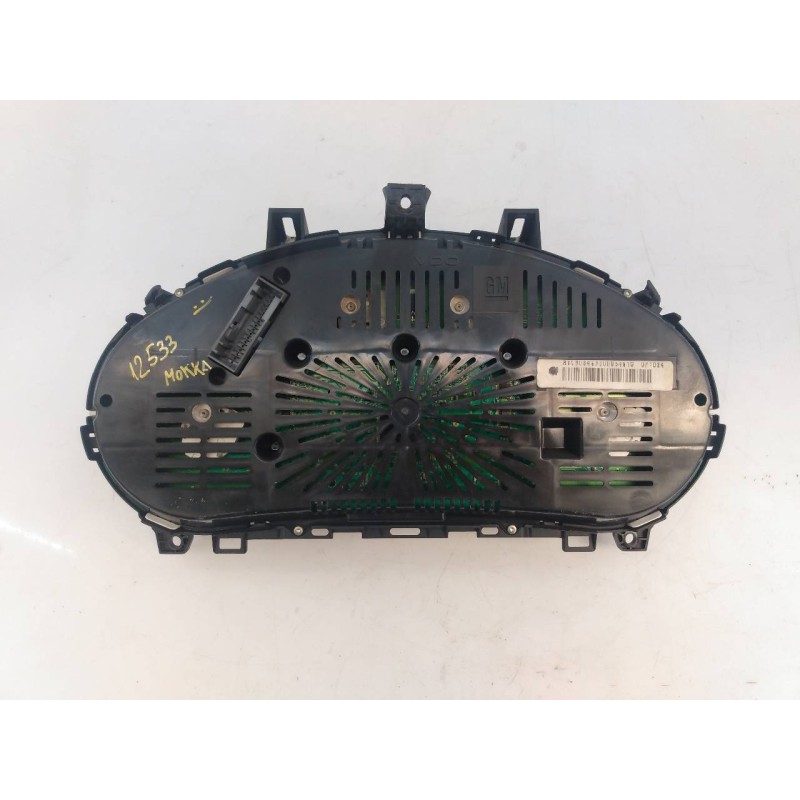 Recambio de cuadro instrumentos para opel mokka edition ecoflex referencia OEM IAM 95386881 654663731 E3-A5-30-1