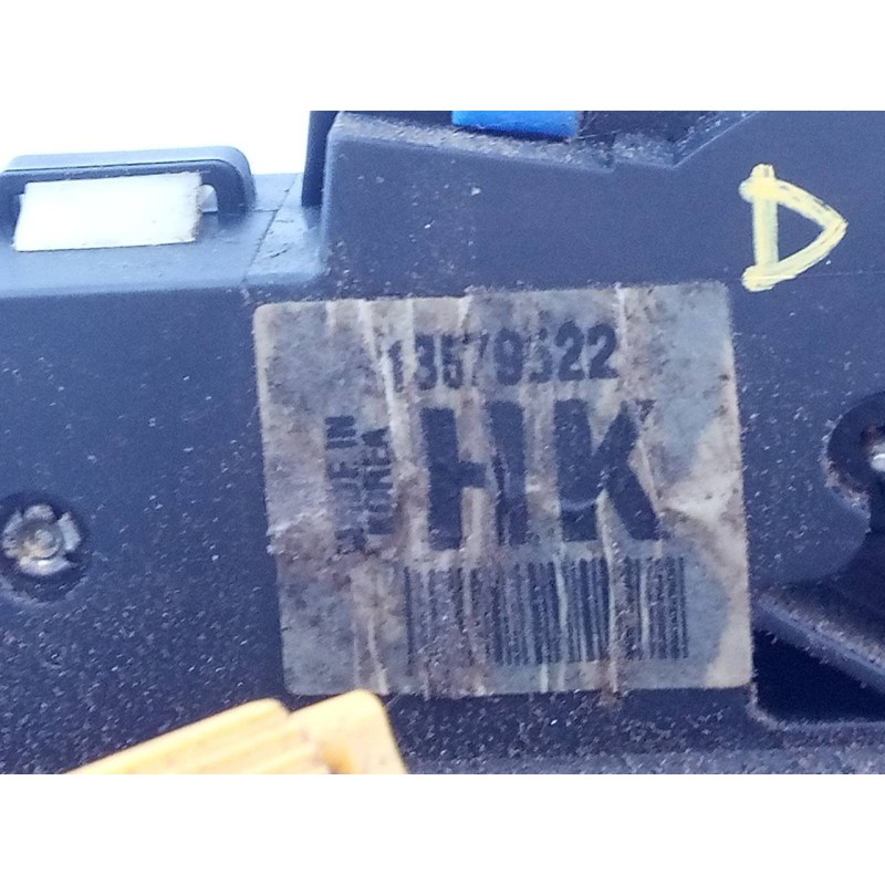 Recambio de cerradura puerta delantera izquierda para opel mokka edition ecoflex referencia OEM IAM 13579522  E2-B6-60-1