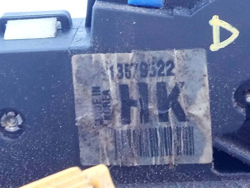 Recambio de cerradura puerta delantera izquierda para opel mokka edition ecoflex referencia OEM IAM 13579522  E2-B6-60-1