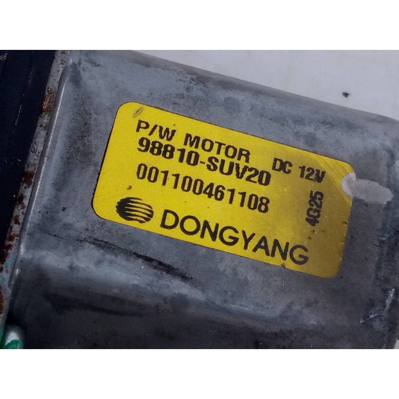 Recambio de elevalunas trasero derecho para opel mokka edition ecoflex referencia OEM IAM 98810SUV20  E2-B6-65-1