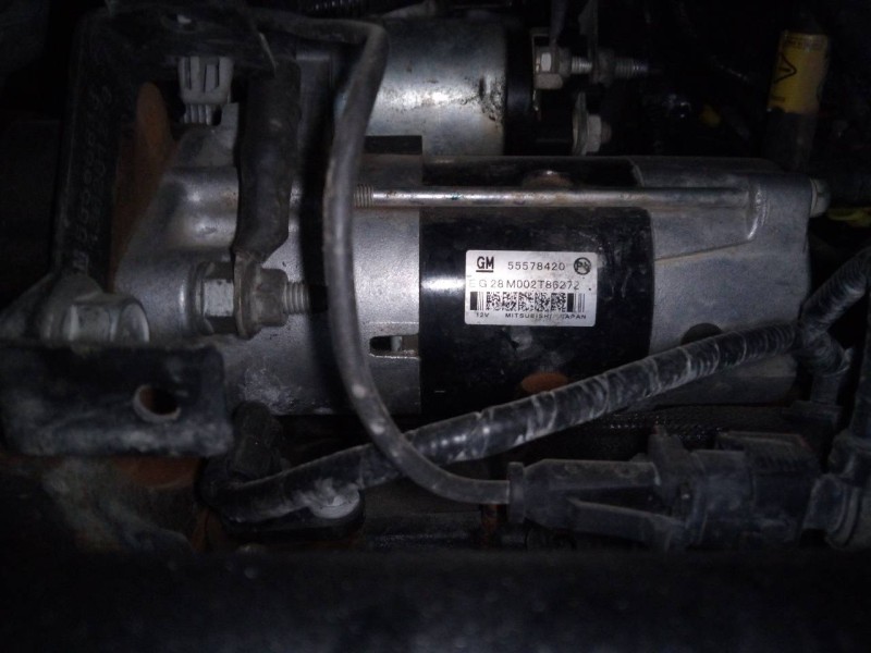 Recambio de motor arranque para opel mokka edition ecoflex referencia OEM IAM 55578420 M002T86272 