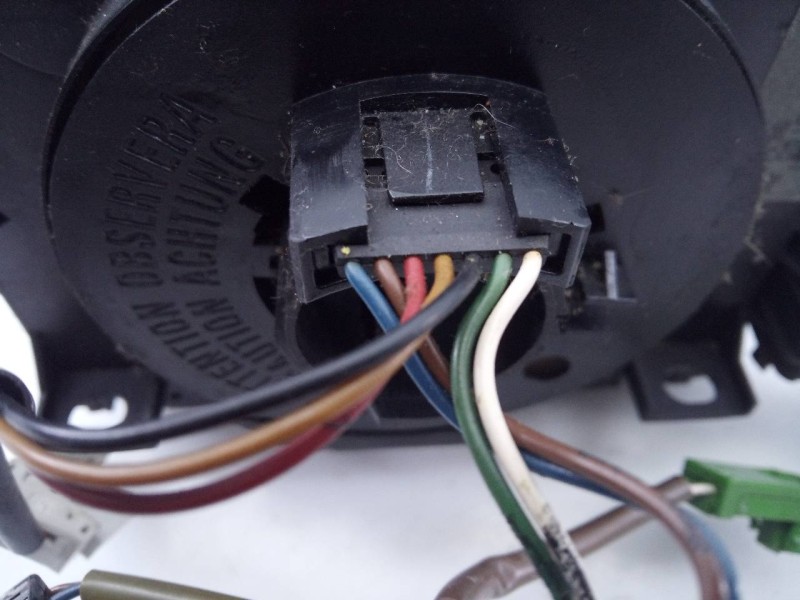 Recambio de anillo airbag para peugeot 207 premium referencia OEM IAM 96630718XT  E3-B2-34-4