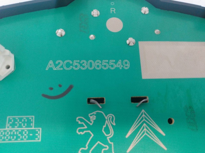 Recambio de cuadro instrumentos para peugeot 207 premium referencia OEM IAM 9662904801 A2C53065549 E3-B2-40-2