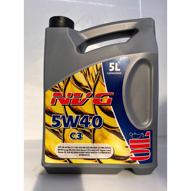 Recambio de aceite motor para universal aceite navago 5w30 / 5w40 / 10w40 5l referencia OEM IAM QM11NG54C32 NUEVO TIENDA