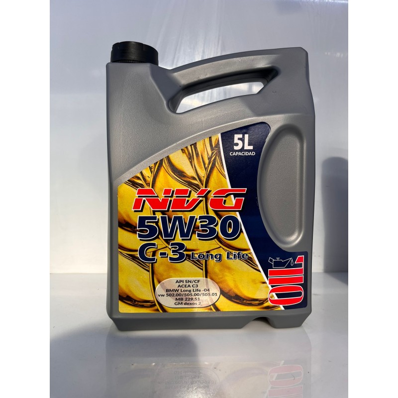 Recambio de aceite motor para universal aceite navago 5w30 / 5w40 / 10w40 5l referencia OEM IAM QM11NG53LL2 NUEVO TIENDA