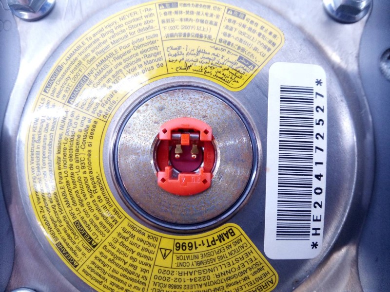 Recambio de airbag delantero izquierdo para toyota prius+ eco referencia OEM IAM SA0716820AFF  E2-B4-39-1