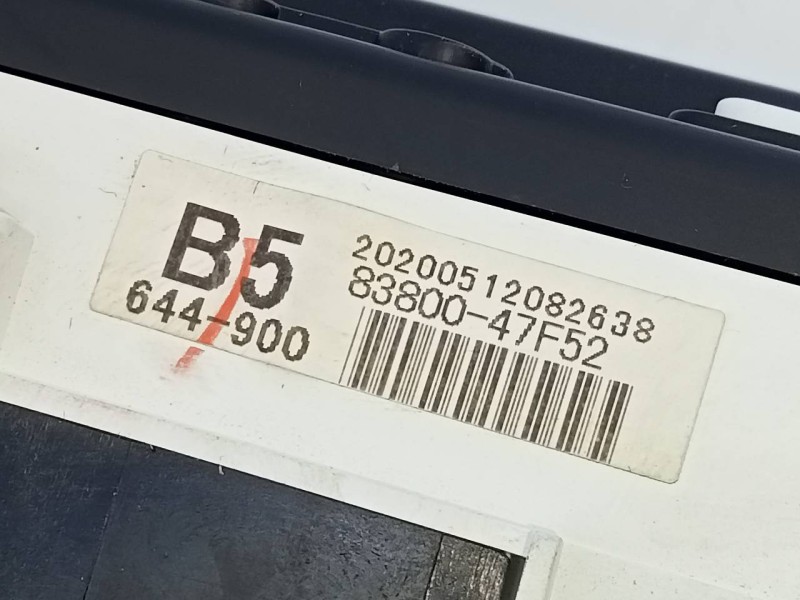 Recambio de cuadro instrumentos para toyota prius+ eco referencia OEM IAM 8380047F52 644900 E3-B2-14-4
