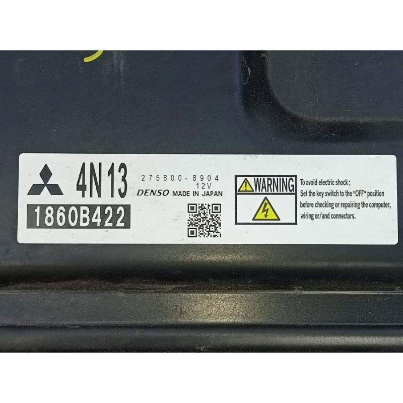 Recambio de centralita motor uce para mitsubishi asx (ga0w) kaiteki 2wd referencia OEM IAM 2758008904 1860B422 E3-A2-19-4