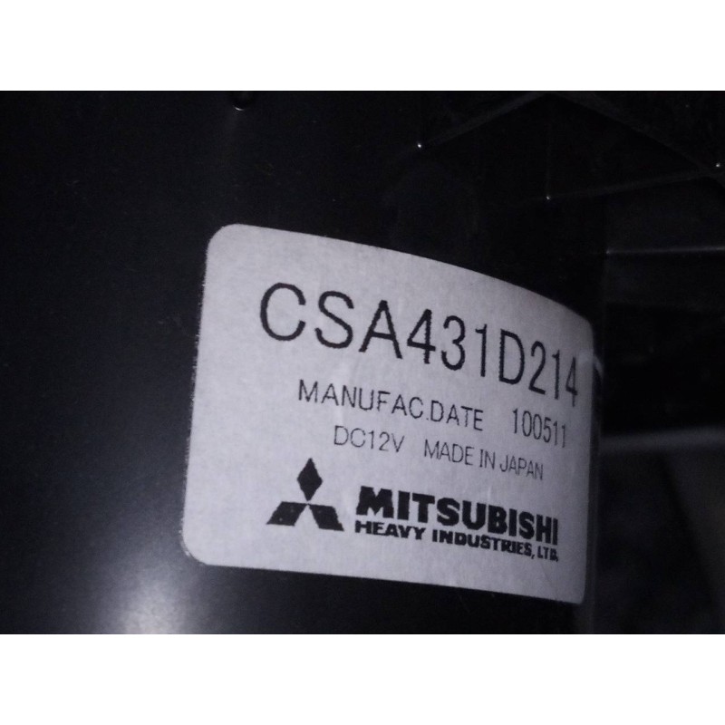Recambio de ventilador calefaccion para mitsubishi asx (ga0w) kaiteki 2wd referencia OEM IAM CSA431D214  