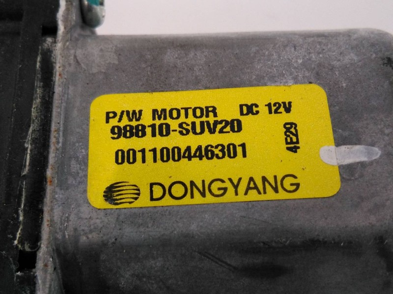 Recambio de elevalunas trasero derecho para opel mokka selective referencia OEM IAM 98810SUV20 001100446301 E2-B6-13-1