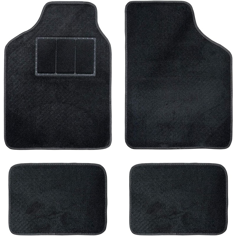 Recambio de juego alfombras para universal juego alfombras bccorona moqueta clasica negra referencia OEM IAM GOM001012 NUEVO TIE