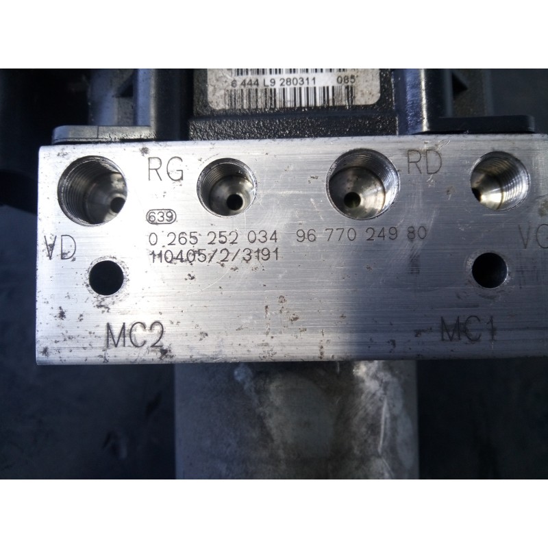 Recambio de abs para citroën c4 lim. business referencia OEM IAM 9677024980 0265252034 P3-A8-14-5