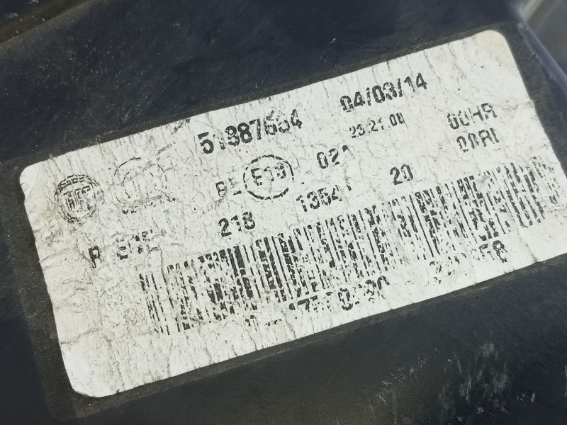 Recambio de piloto delantero derecho para fiat 500 l living (351) pop star referencia OEM IAM 51887654  E2-B2-53-1