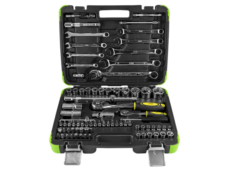 Recambio de juego herramientas de carraca para universal herramientas estuche de herramientas de 82 piezas con vasos hexagonales