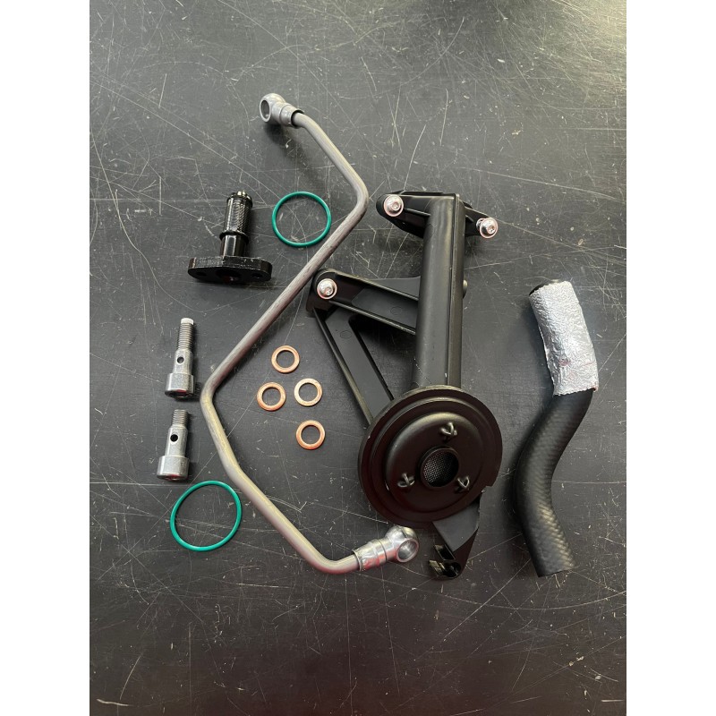 Recambio de kit montaje turbo para universal tubo decantador/carter psa 1.6 hdi / suzuki 1.6 ddis / ford 1.6 tdci referencia OEM