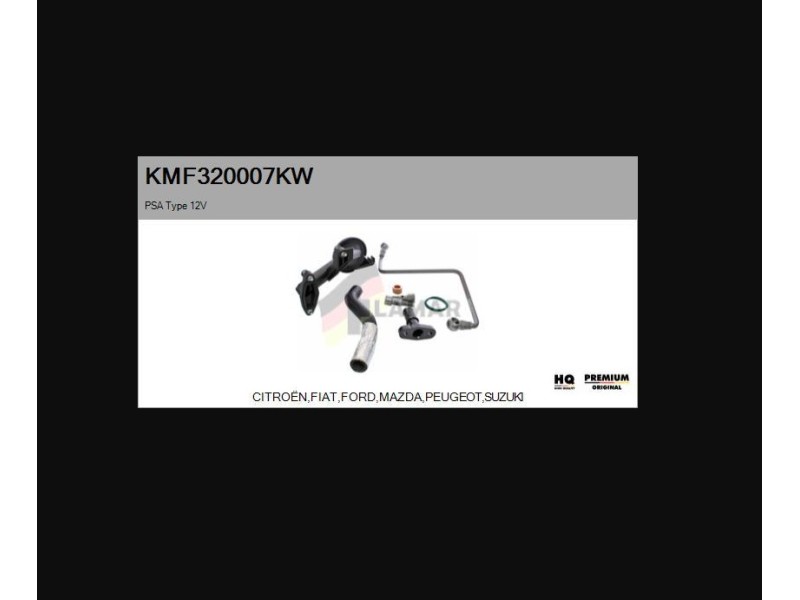 Recambio de kit montaje turbo para universal tubo decantador/carter psa 1.6 hdi / suzuki 1.6 ddis / ford 1.6 tdci referencia OEM