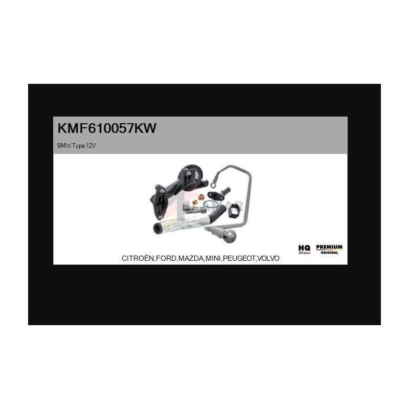 Recambio de kit montaje turbo para universal tubo decantador/carter psa 1.6 hdi / suzuki 1.6 ddis / ford 1.6 tdci referencia OEM