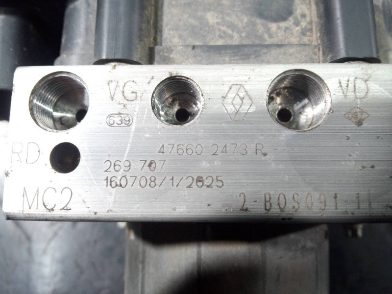 Recambio de abs para dacia sandero stepway referencia OEM IAM 476602473R 269707 P3-B8-28-2