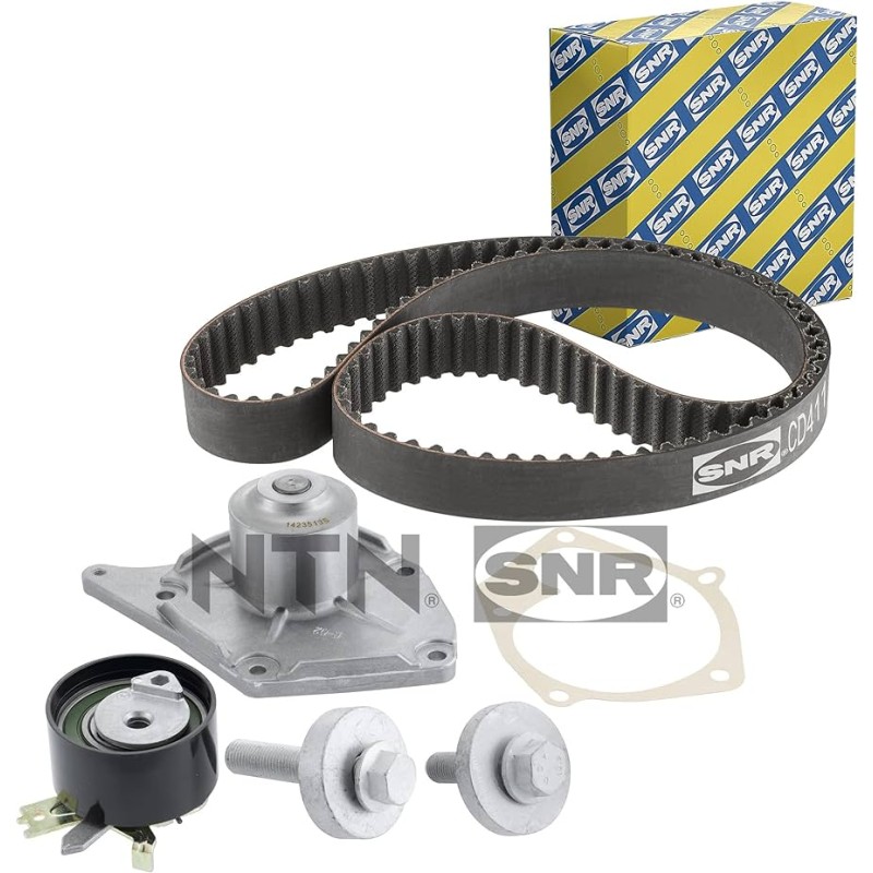 Recambio de kit distribucion con bomba de agua para renault clio iv 1.5 dci diesel fap energy referencia OEM IAM KDP455580 NUEVO