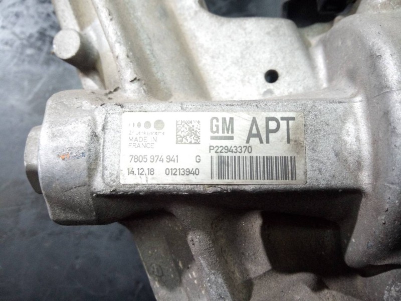 Recambio de cremallera direccion para opel insignia berlina excellence referencia OEM IAM 7805974941G P22943370 P1-B8-17