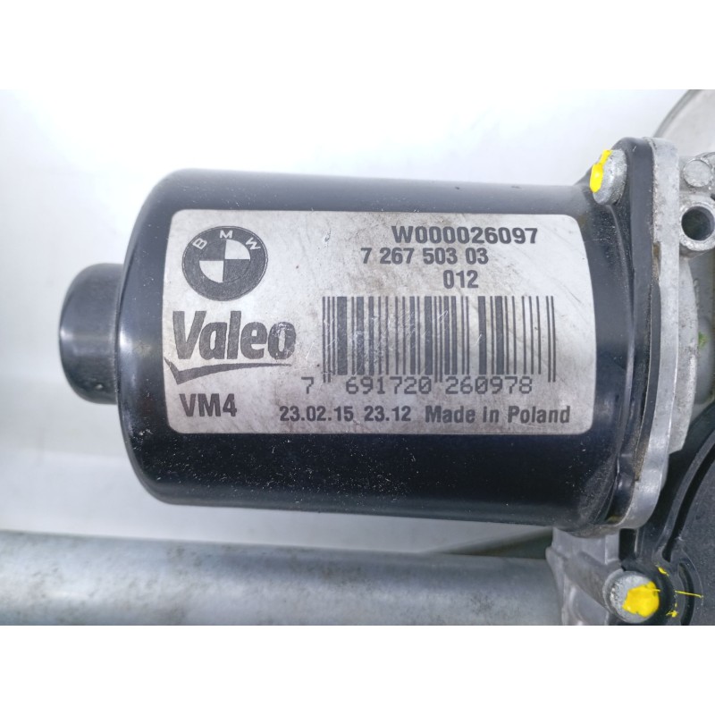 Recambio de motor limpia delantero para bmw serie 1 lim. (f20/f21) 116d referencia OEM IAM 726750303  