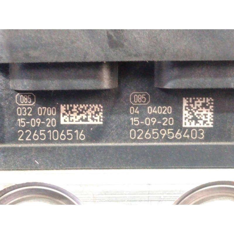 Recambio de abs para dacia sandero stepway referencia OEM IAM 2265106516 0265956403 P3-A8-10-5