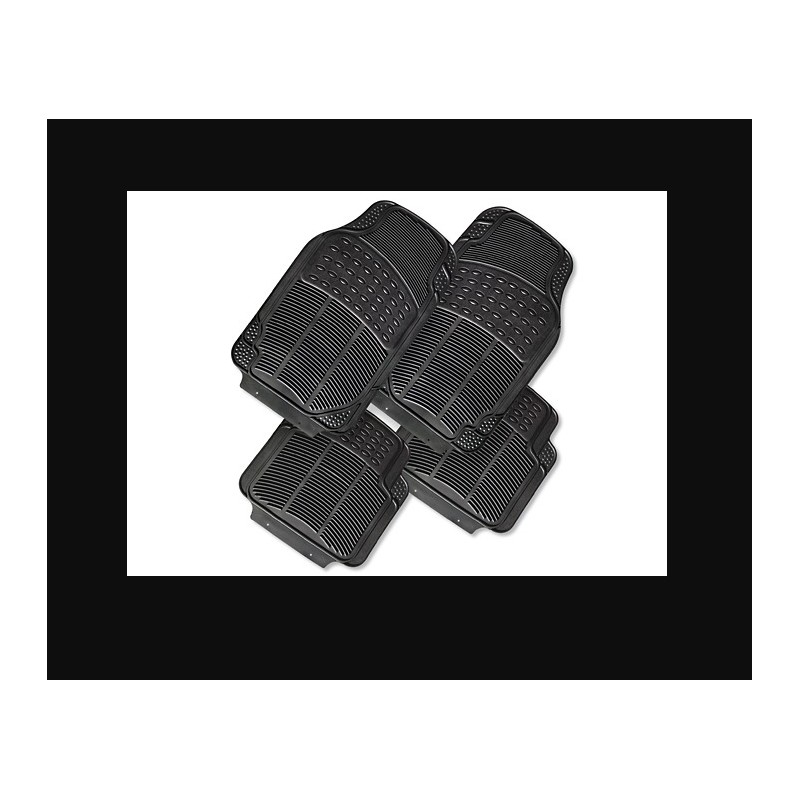 Recambio de juego alfombras para universal limpieza auto alfombra pvc-nbr universal negro / transparente referencia OEM IAM ALFP