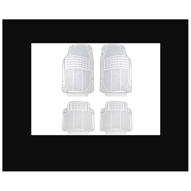 Recambio de juego alfombras para universal limpieza auto alfombra pvc-nbr universal negro / transparente referencia OEM IAM ALFP