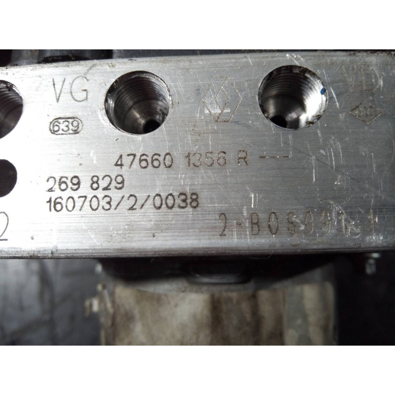 Recambio de abs para renault kadjar bose edition referencia OEM IAM 476601356R 269829 P3-B9-14-2
