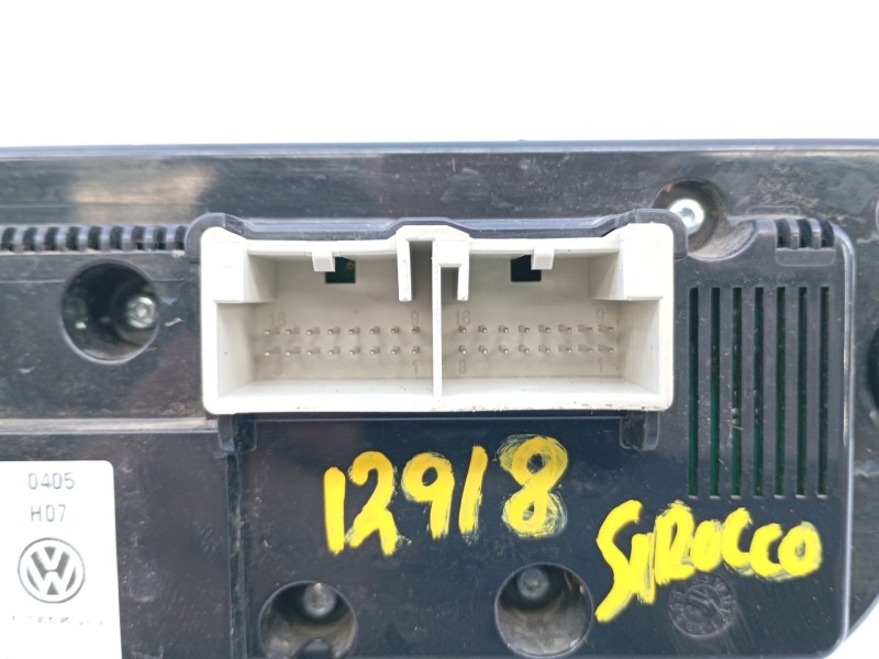 Recambio de mando climatizador para volkswagen scirocco (138) r-line referencia OEM IAM 1K8907044CD  