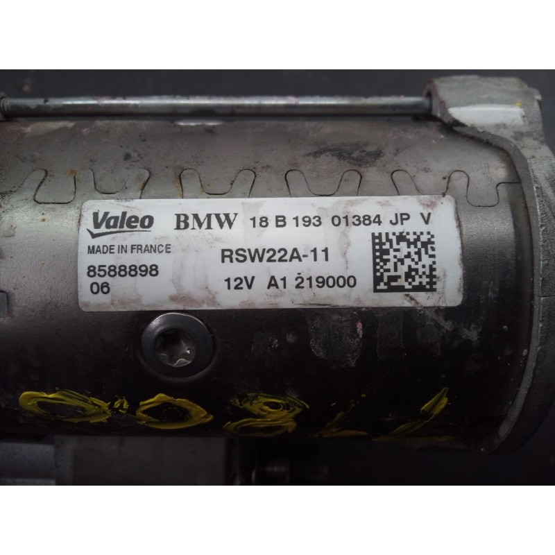 Recambio de motor arranque para bmw serie x3 (g01) xdrive20d referencia OEM IAM 18B19301384JPV 858889806 P3-A10-17-2