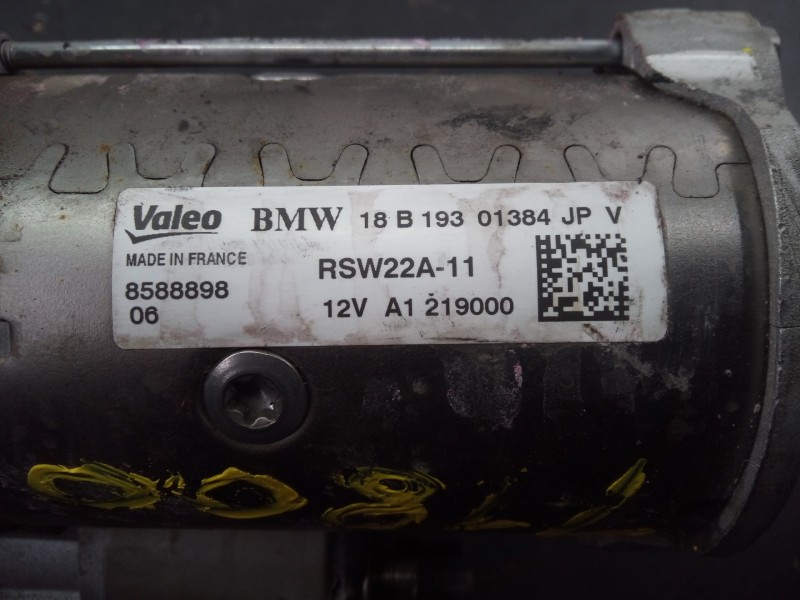 Recambio de motor arranque para bmw serie x3 (g01) xdrive20d referencia OEM IAM 18B19301384JPV 858889806 P3-A10-17-2