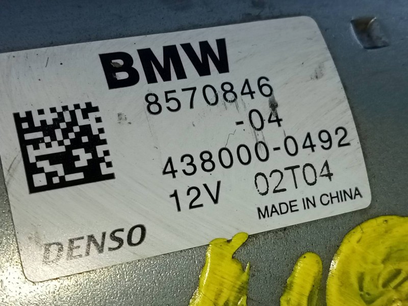 Recambio de motor arranque para bmw serie 1 lim. (f20/f21) 118d referencia OEM IAM 8570846 4380000492 P3-A7-18-3