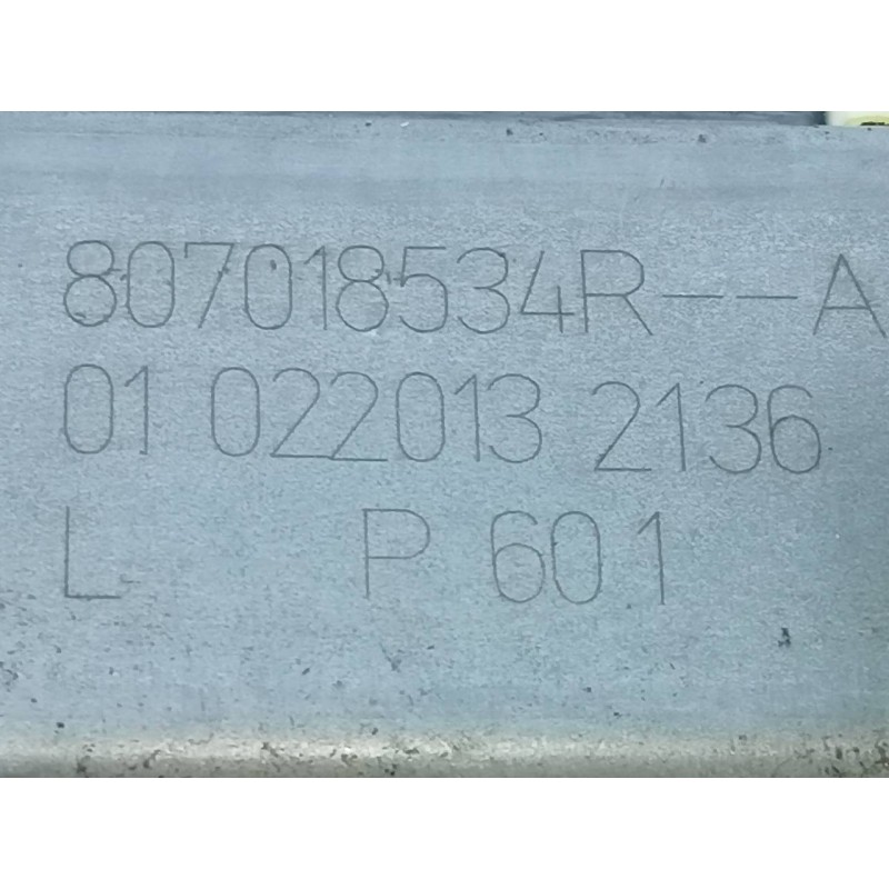 Recambio de elevalunas delantero izquierdo para renault clio iv dynamique referencia OEM IAM 807018534R  E1-A1-46-2