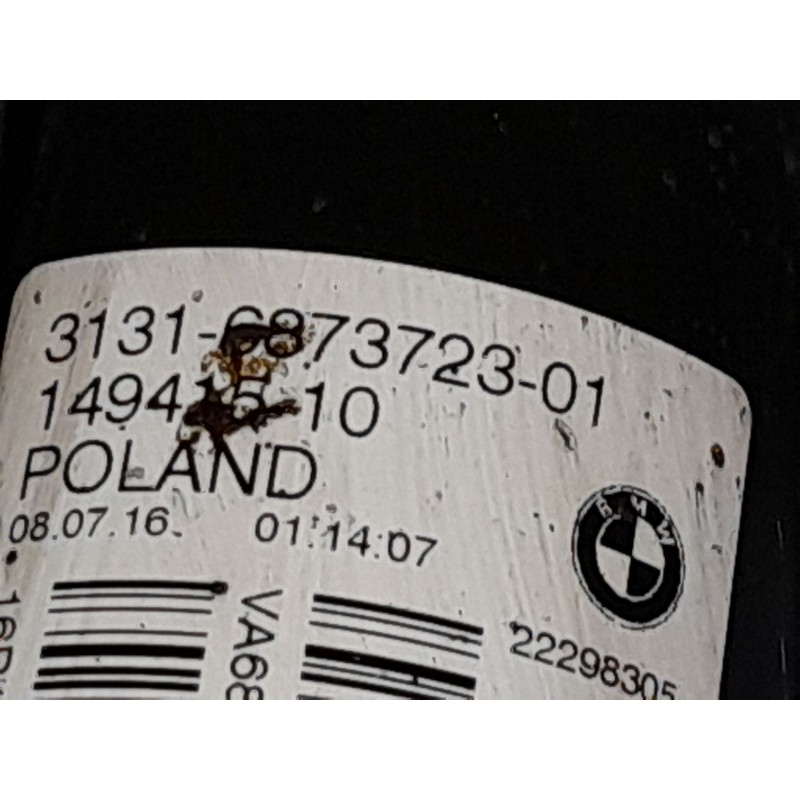Recambio de amortiguador delantero derecho para bmw 1 (f20) 116 d referencia OEM IAM 6873723  
